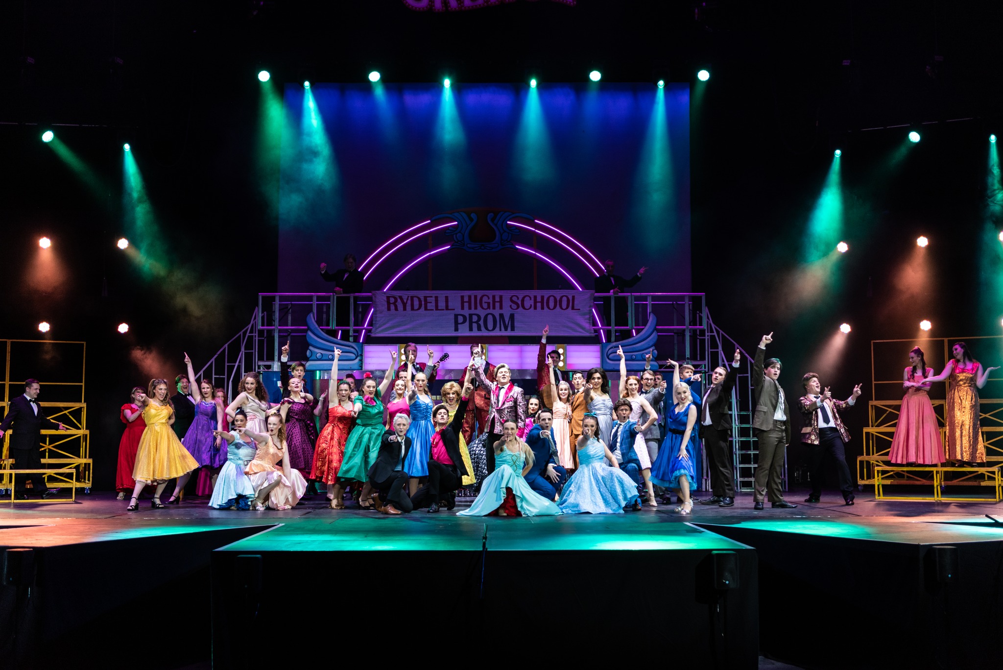 Grease the Musical Theatrical Costume Hire UK Productions